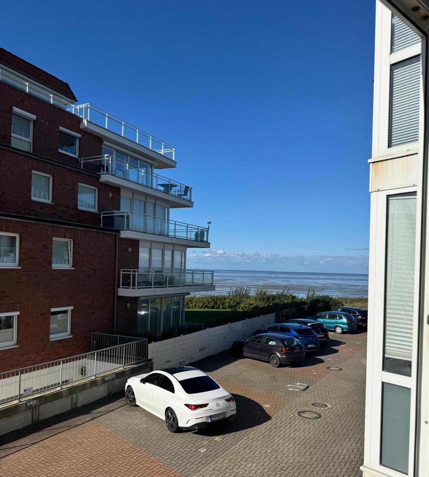 Strandjuwel In Der Seehuette Cuxhaven Duhnen- Exclusive Ferienwohnung Am Strand Mit Meerblick Exterior foto